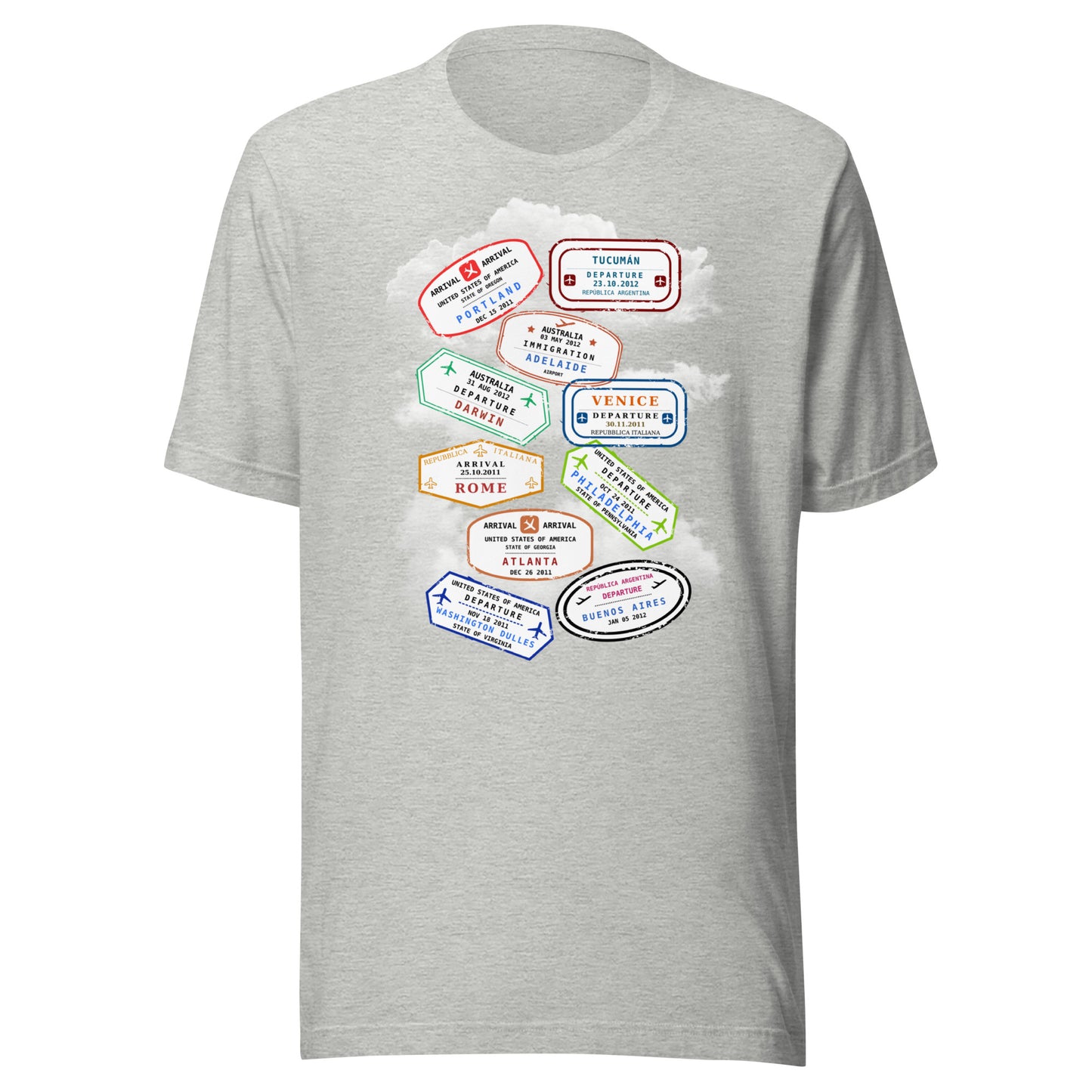 Everywhere Is On My List Unisex T-Shirt