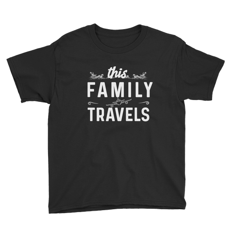 This Family Travels Youth T-Shirt - Travel Suppliers Plus