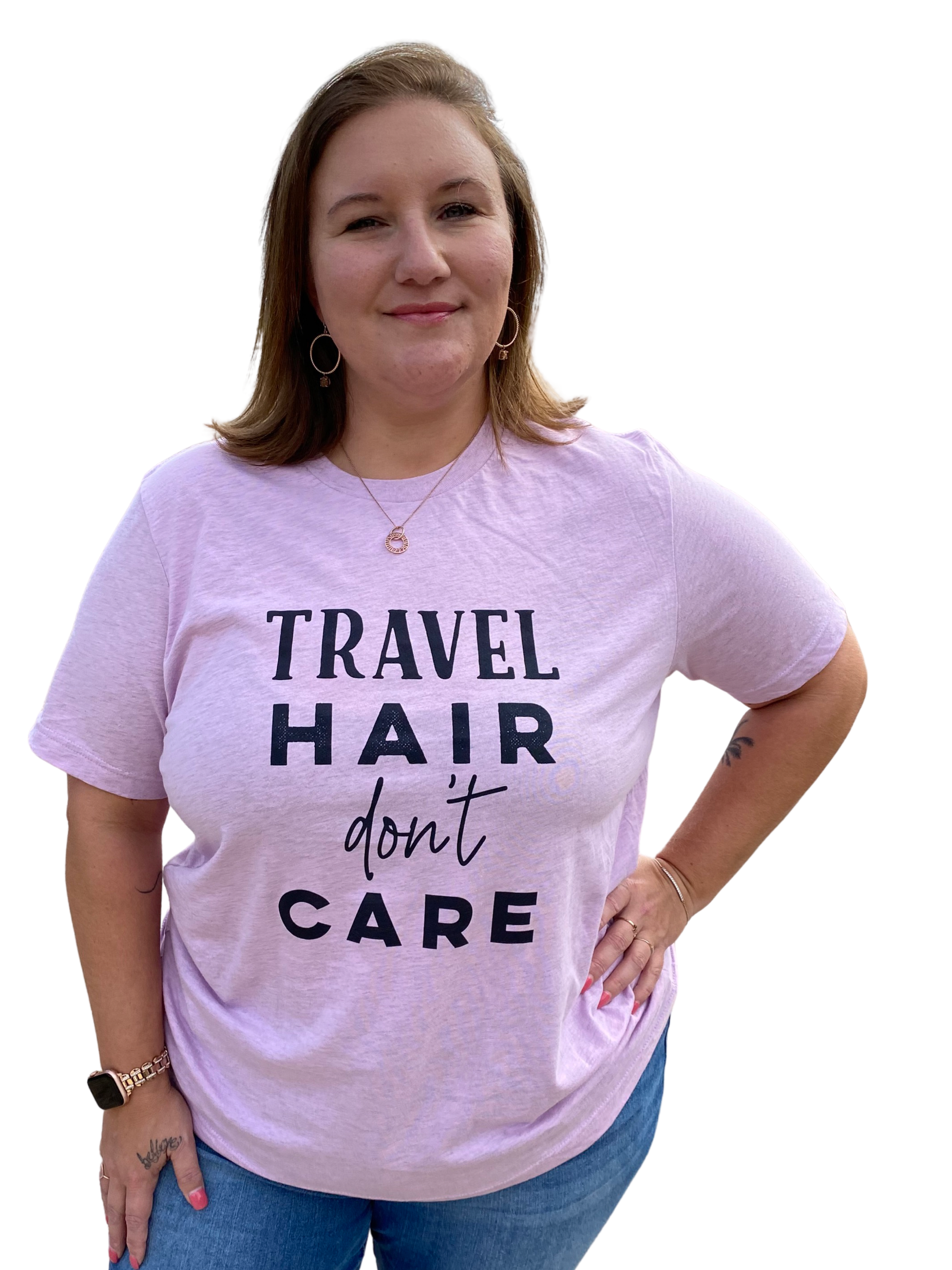 Travel Hair Don’t Care - Unisex T-Shirt - Travel Suppliers Plus
