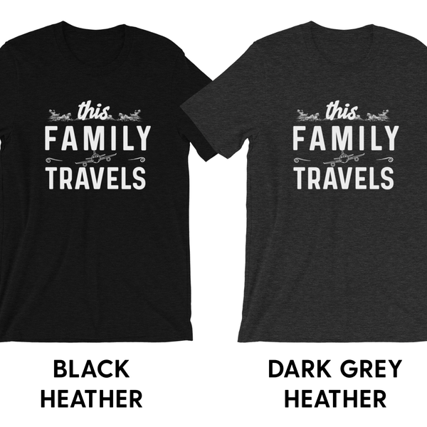 This Family Travels - Unisex T-Shirt - Travel Suppliers Plus