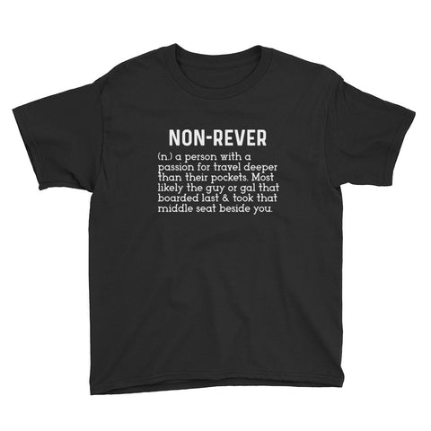 Non-Rever Youth Kids T-Shirt - Travel Suppliers Plus