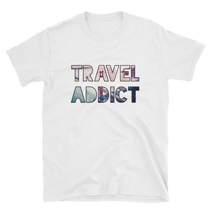 Golden Gate Bridge / SFO / Travel Addict T-Shirt - Travel Suppliers Plus