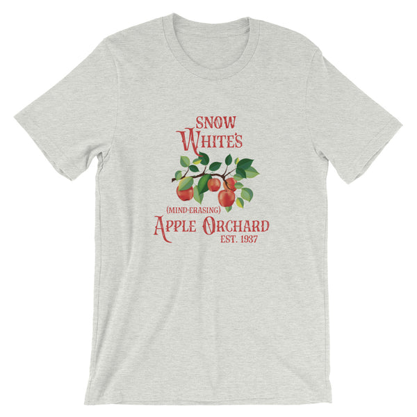 Snow White’s Apple Orchard T-Shirt (Unisex) - Travel Suppliers Plus