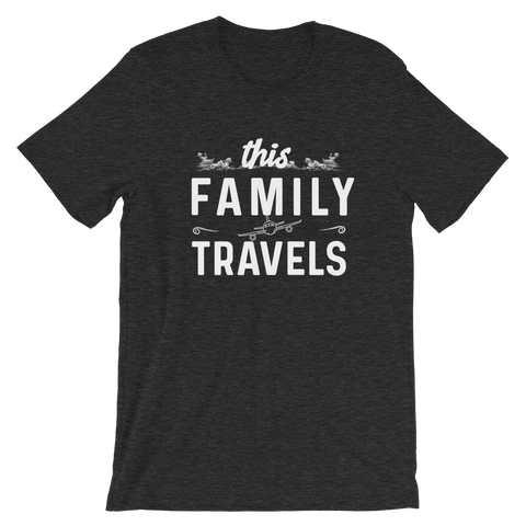 This Family Travels T-Shirt - Travel Suppliers Plus