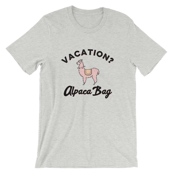Vacation Alpaca Bag T-Shirt - Travel Suppliers Plus