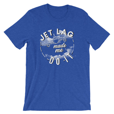 July T-Shirt of the Month - Jet Lag Made Me Do It - Travel Suppliers Plus