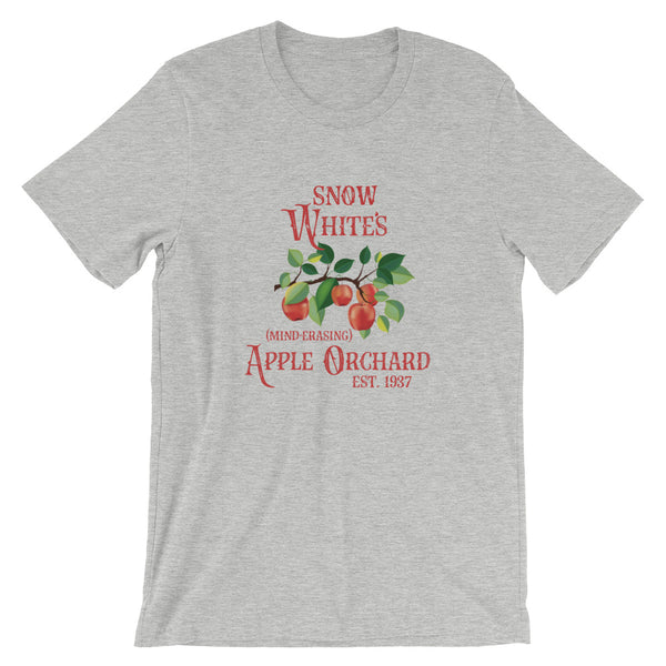 Snow White’s Apple Orchard T-Shirt (Unisex) - Travel Suppliers Plus